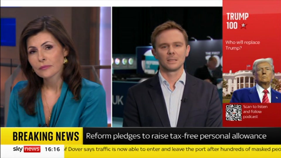 Still from Sky News at 16:00
