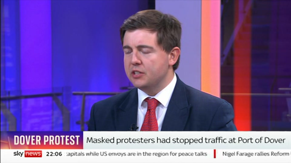 Still from Sky News at 6:30