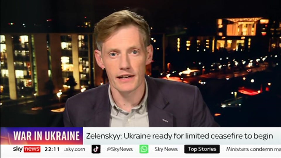 Still from Sky News at 11:30