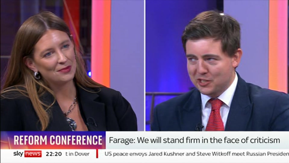 Broadcast still at 20m 30s. Sky News, The Wrap With Gillian Joseph, 5 September 2026.