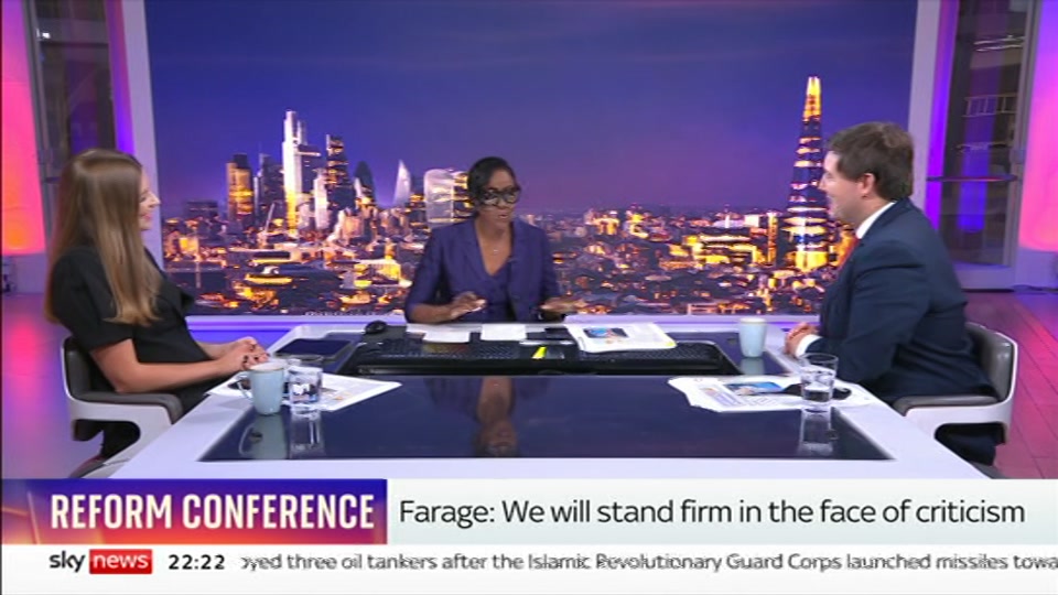 Still from Sky News at 22:00