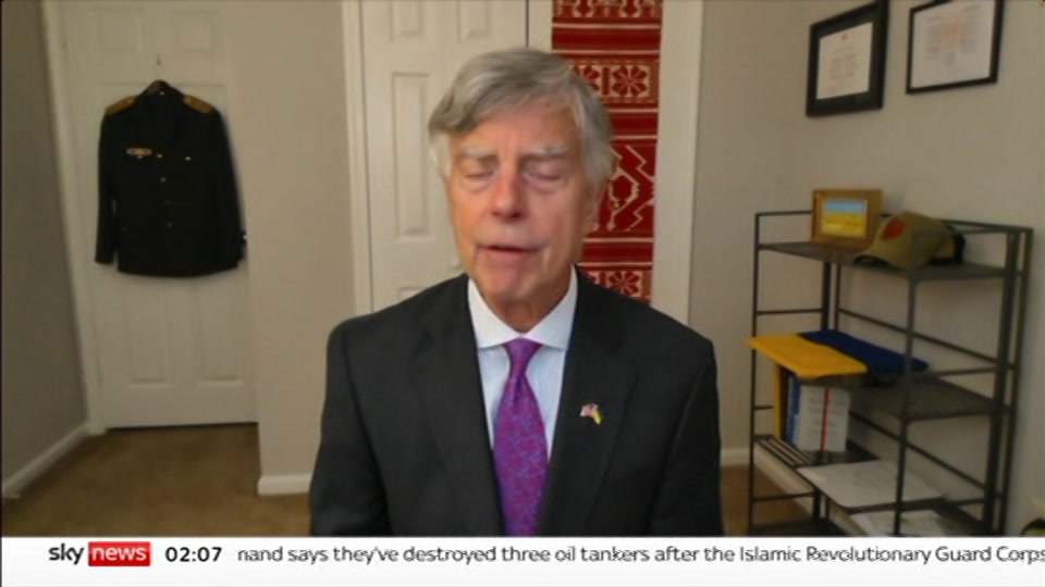 Still from Sky News at 7:30