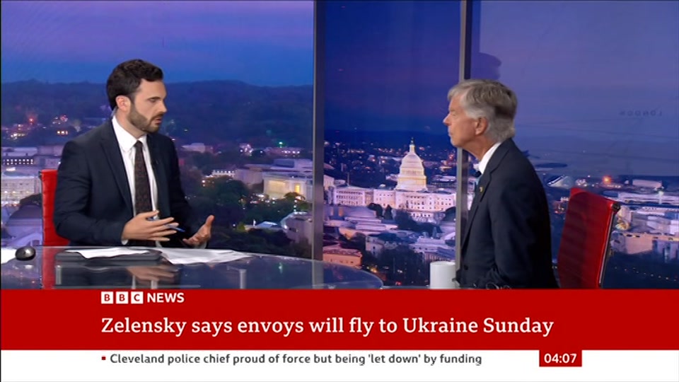 Still from BBC News at 7:00