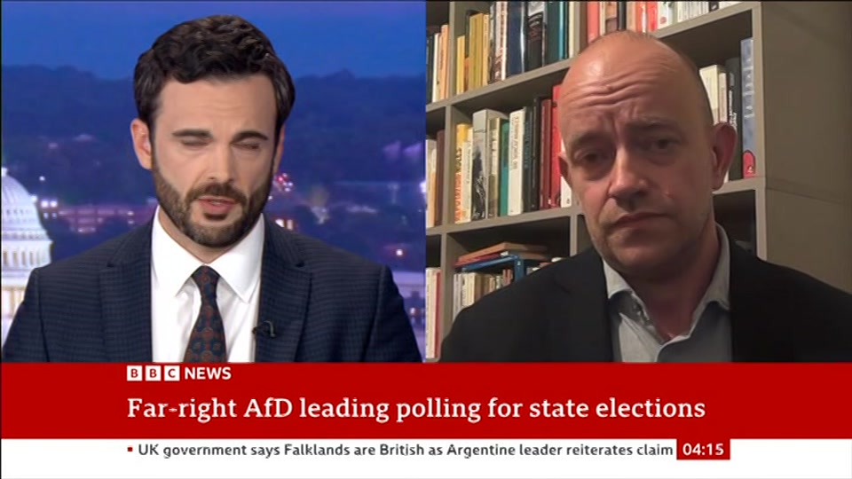 Still from BBC News at 15:00