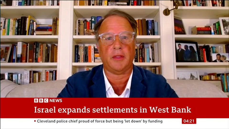 Broadcast still at 21m. BBC News, 6 September 2026.
