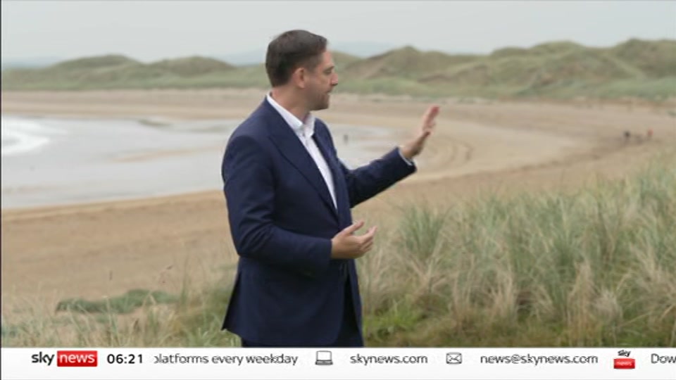 Broadcast still at 21m 30s. Sky News, Mornings with Jones and Melbourne, 6 September 2026.