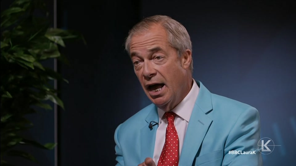Broadcast still at 12m. BBC One, Sunday with Laura Kuenssberg, 6 September 2026.