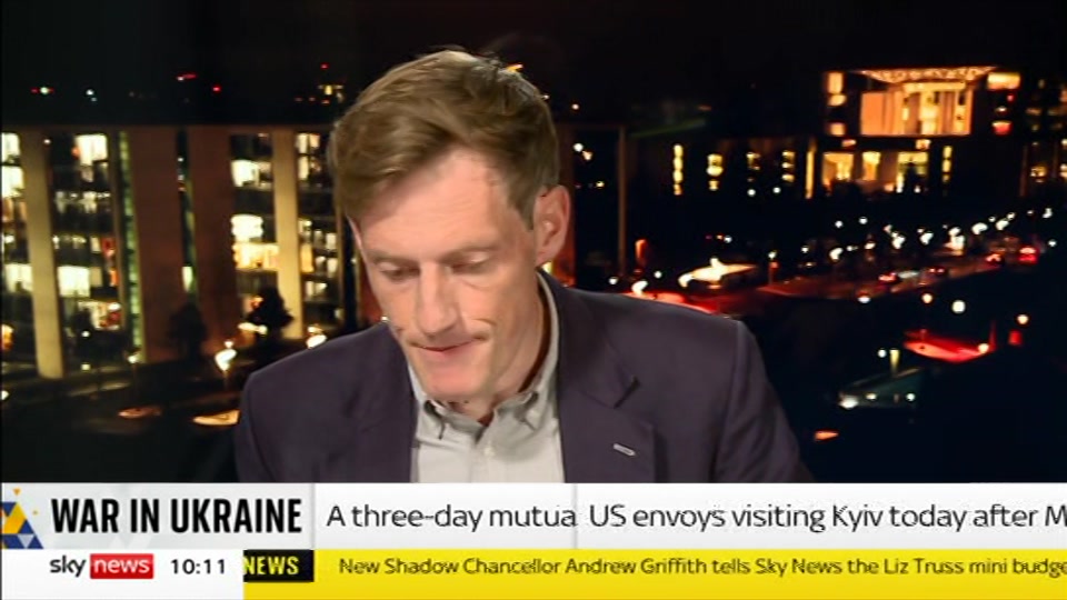 Broadcast still at 11m. Sky News, Sky News Today With Matt Barbet, 6 September 2026.