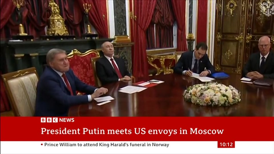Still from BBC News at 12:00