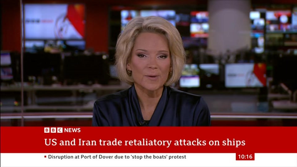 Broadcast still at 16m 30s. BBC News, 6 September 2026.