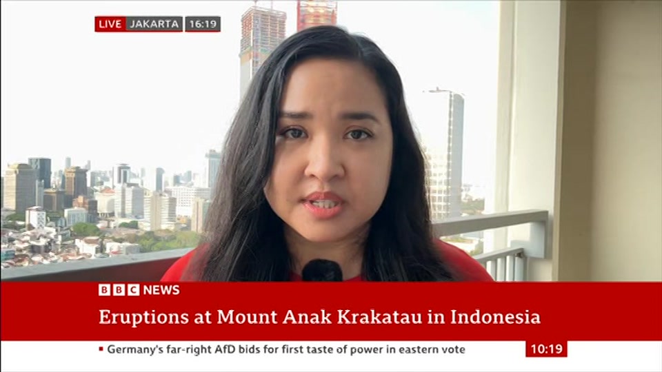 Still from BBC News at 19:00