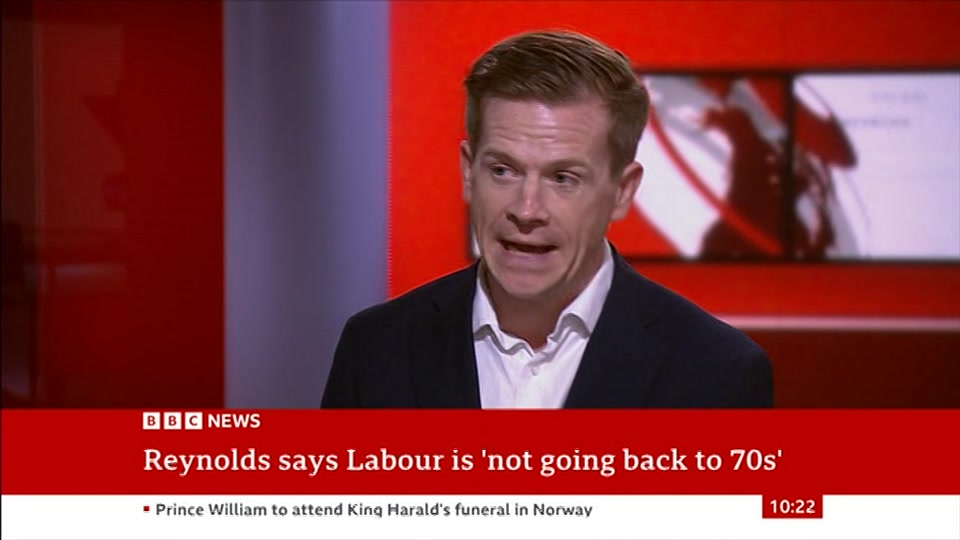 Broadcast still at 22m. BBC News, 6 September 2026.