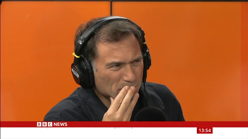 Broadcast still at 24m. BBC News, The Media Show, 6 September 2026.