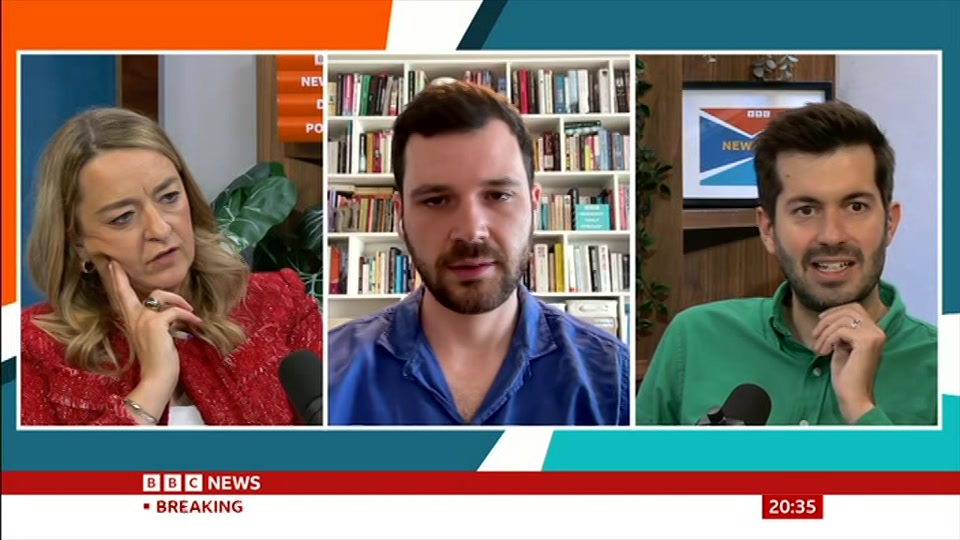 Still from BBC News at 5:30