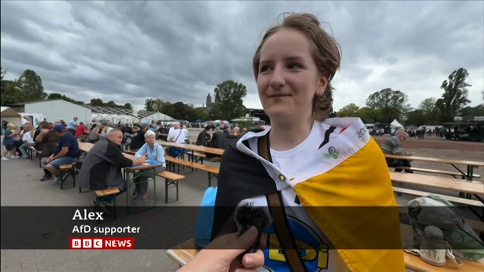 Broadcast still at 3m. BBC One, BBC News and Weather, 6 September 2026.