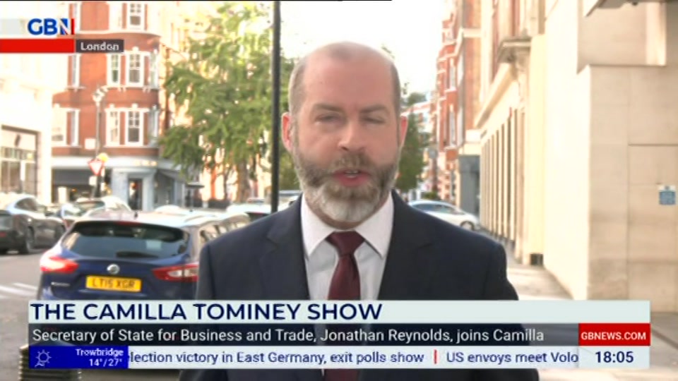 Still from GB News at 5:30