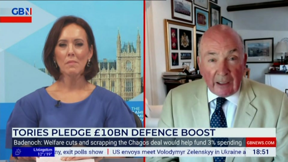 Broadcast still at 51m. GB News, New: The Camilla Tominey Show..., 6 September 2026.