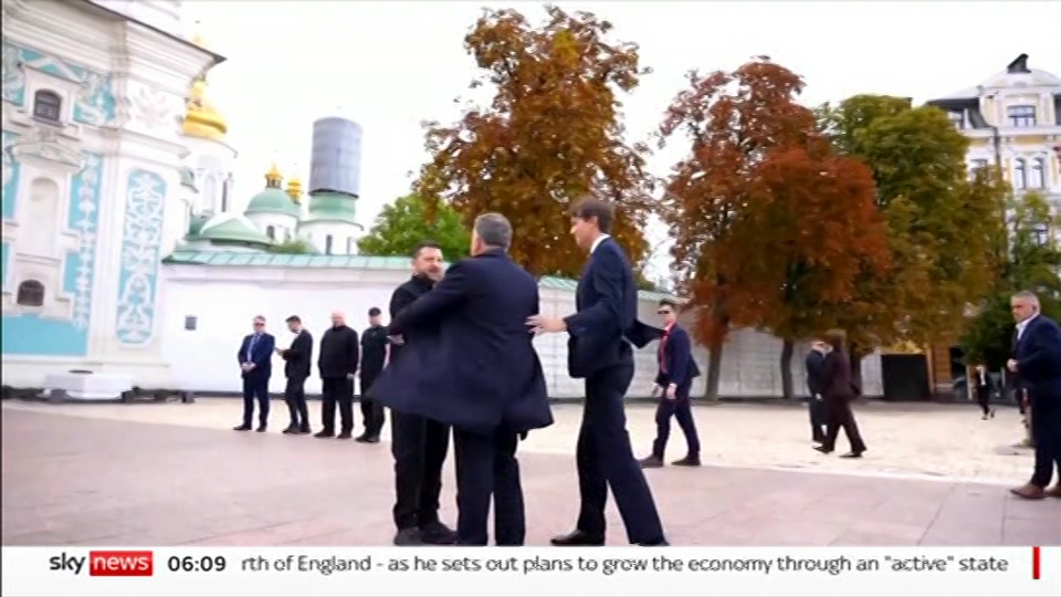 Still from Sky News at 9:00