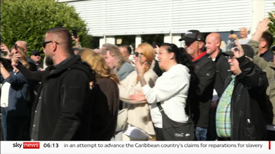 Broadcast still at 13m. Sky News, Mornings, 7 September 2026.