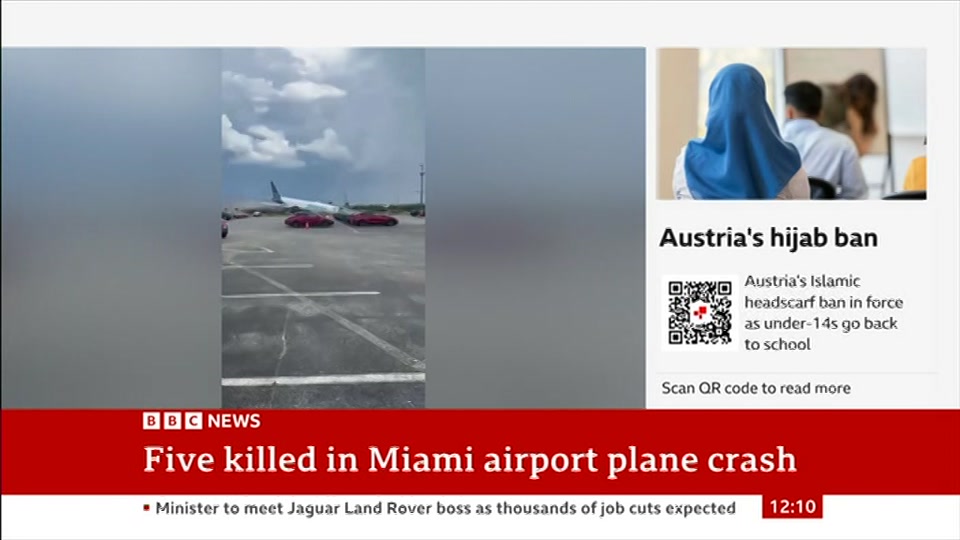 Still from BBC News at 10:30