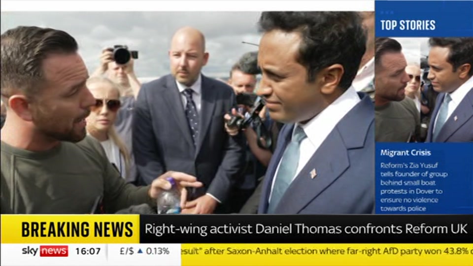 Broadcast still at 7m. Sky News, Sky News Today with Jayne Secker, 7 September 2026.
