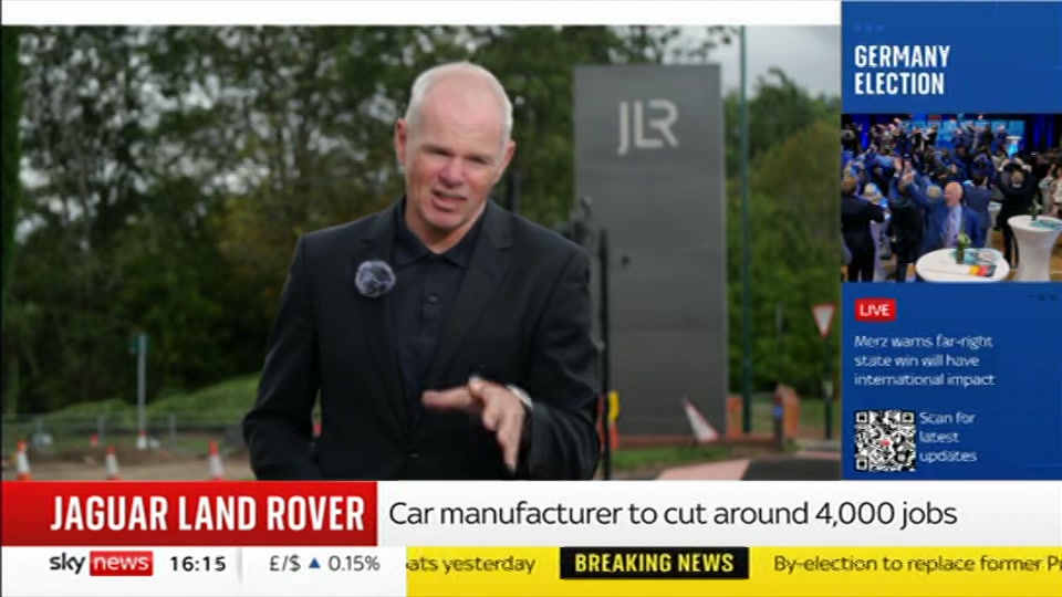 Still from Sky News at 15:00