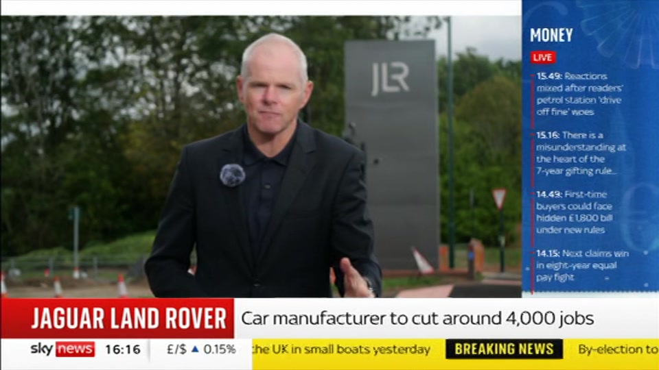 Still from Sky News at 16:30
