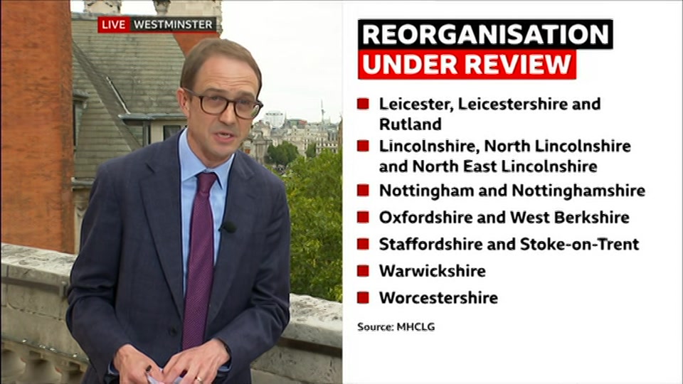 Broadcast still at 14m 30s. BBC One, BBC News, 7 September 2026.