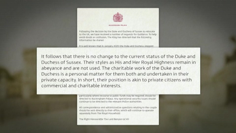 Broadcast still at 8m. ITV, ITV Evening News, 7 September 2026.