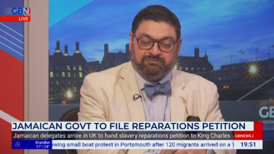 Still from GB News at 51:30