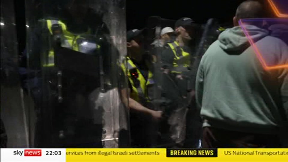Still from Sky News at 3:00