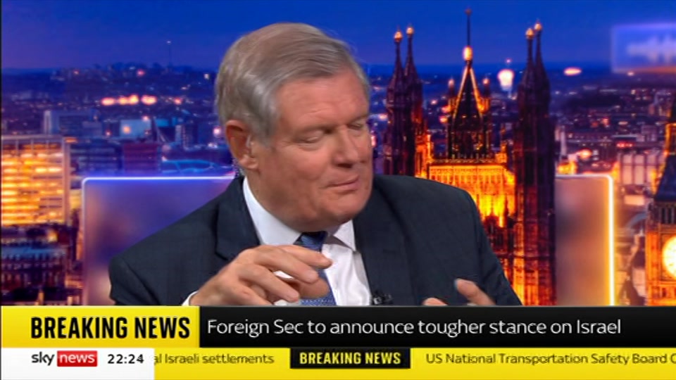 Still from Sky News at 24:00