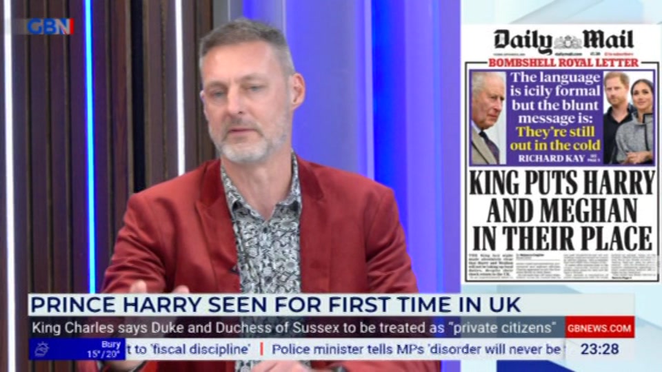 Broadcast still at 28m 30s. GB News, New: Patrick Christys Tonight Late..., 7 September 2026.
