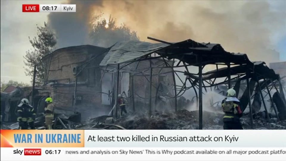 Still from Sky News at 17:30