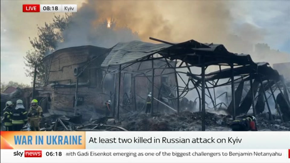 Still from Sky News at 18:30