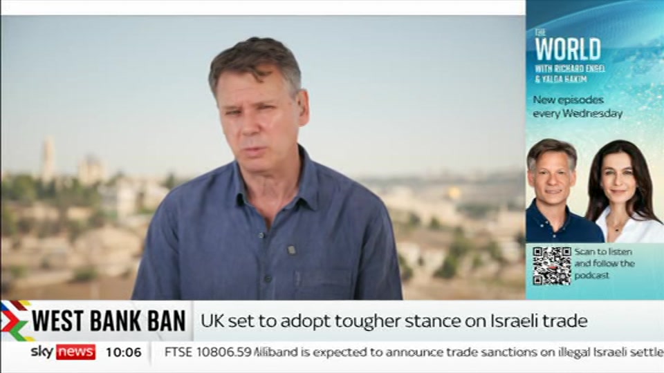 Broadcast still at 6m. Sky News, Sky News Today with Gareth Barlow, 8 September 2026.
