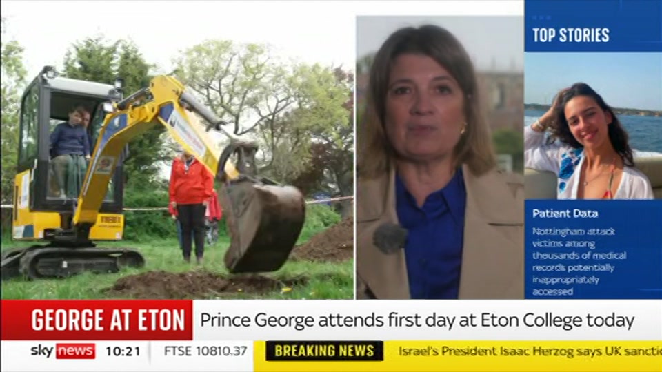 Still from Sky News at 21:30