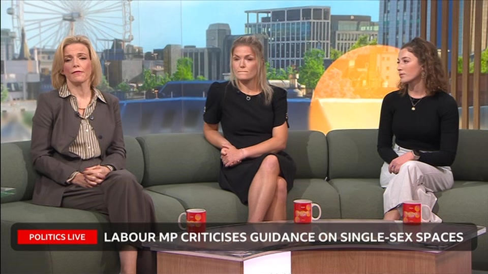 Broadcast still at 30m. BBC Two, Politics Live, 8 September 2026.