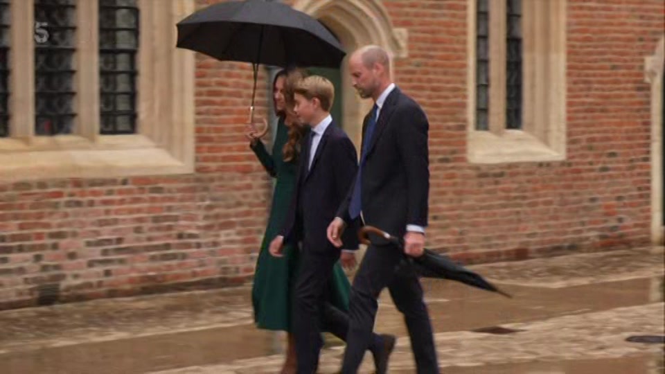 Broadcast still at 1m 30s. Channel 5, 5 News at Lunchtime, 8 September 2026.