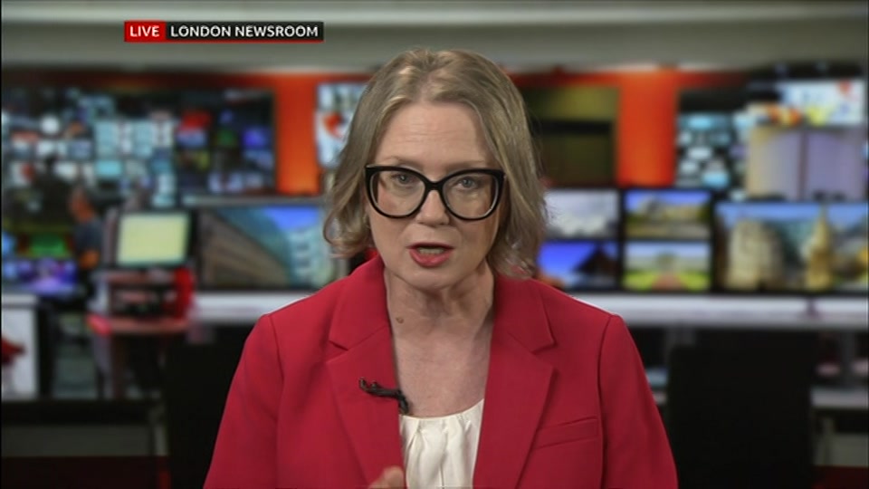 Broadcast still at 16m. BBC One, BBC News at One including..., 8 September 2026.