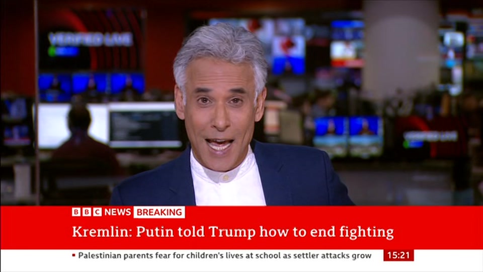 Still from BBC News at 21:00