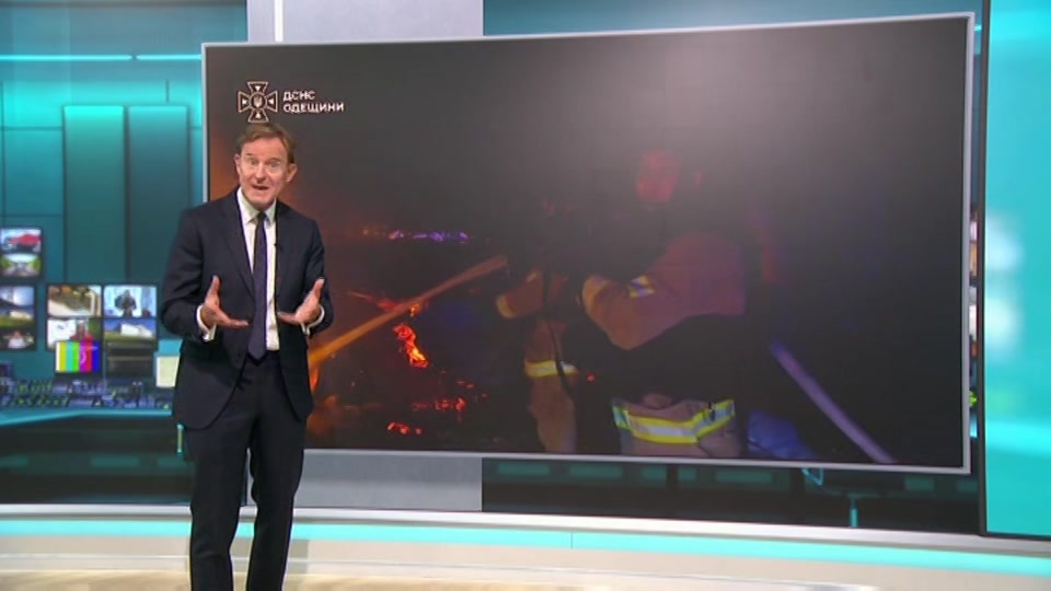Broadcast still at 16m 30s. ITV, ITV Evening News, 8 September 2026.
