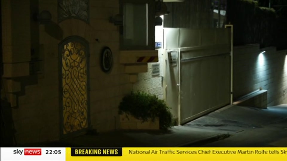 Still from Sky News at 5:00