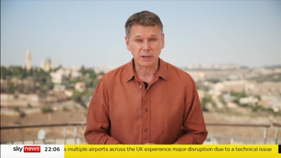 Still from Sky News at 6:30