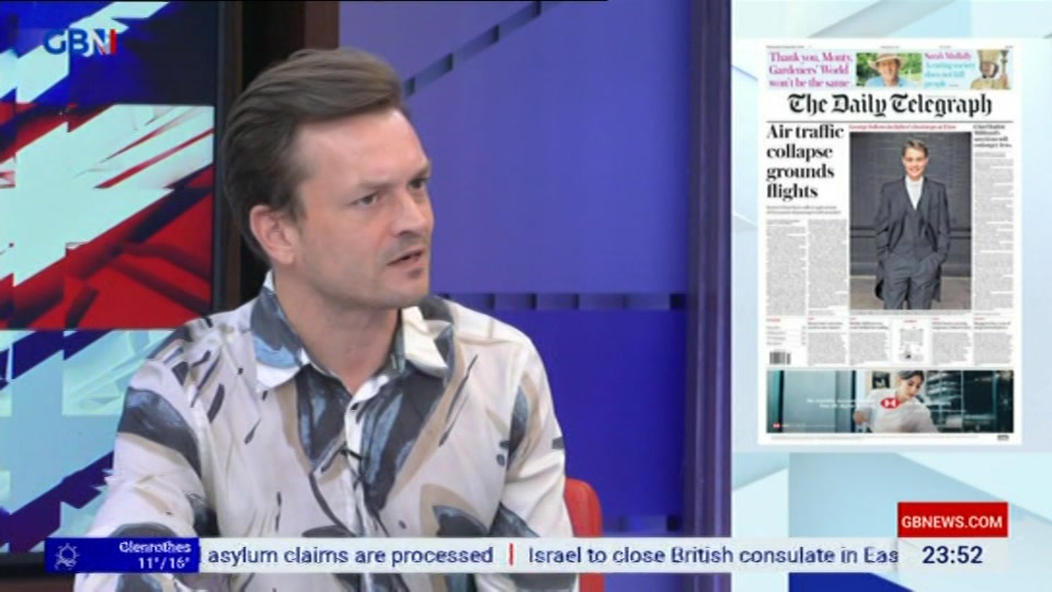 Still from GB News at 52:30