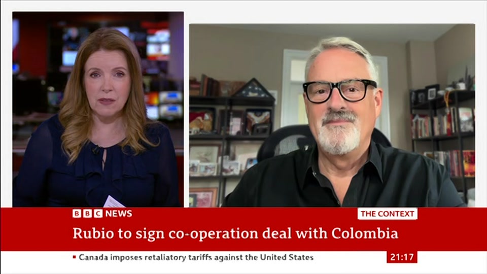 Still from BBC News at 17:30