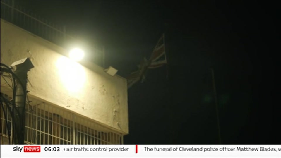 Still from Sky News at 3:00