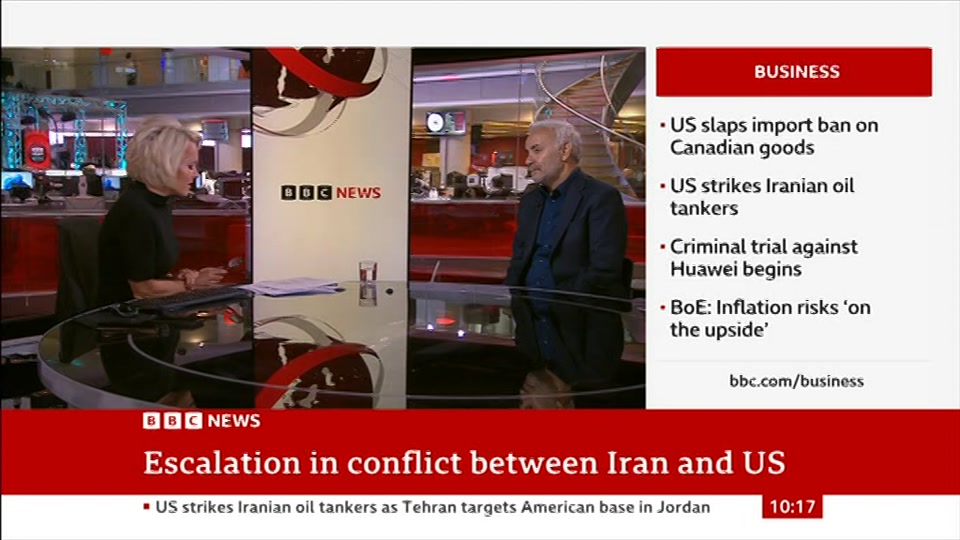Still from BBC News at 17:30