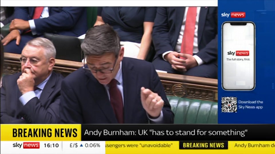 Broadcast still at 10m. Sky News, Sky News Today with Jayne Secker, 9 September 2026.