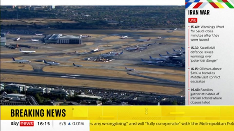 Still from Sky News at 15:00